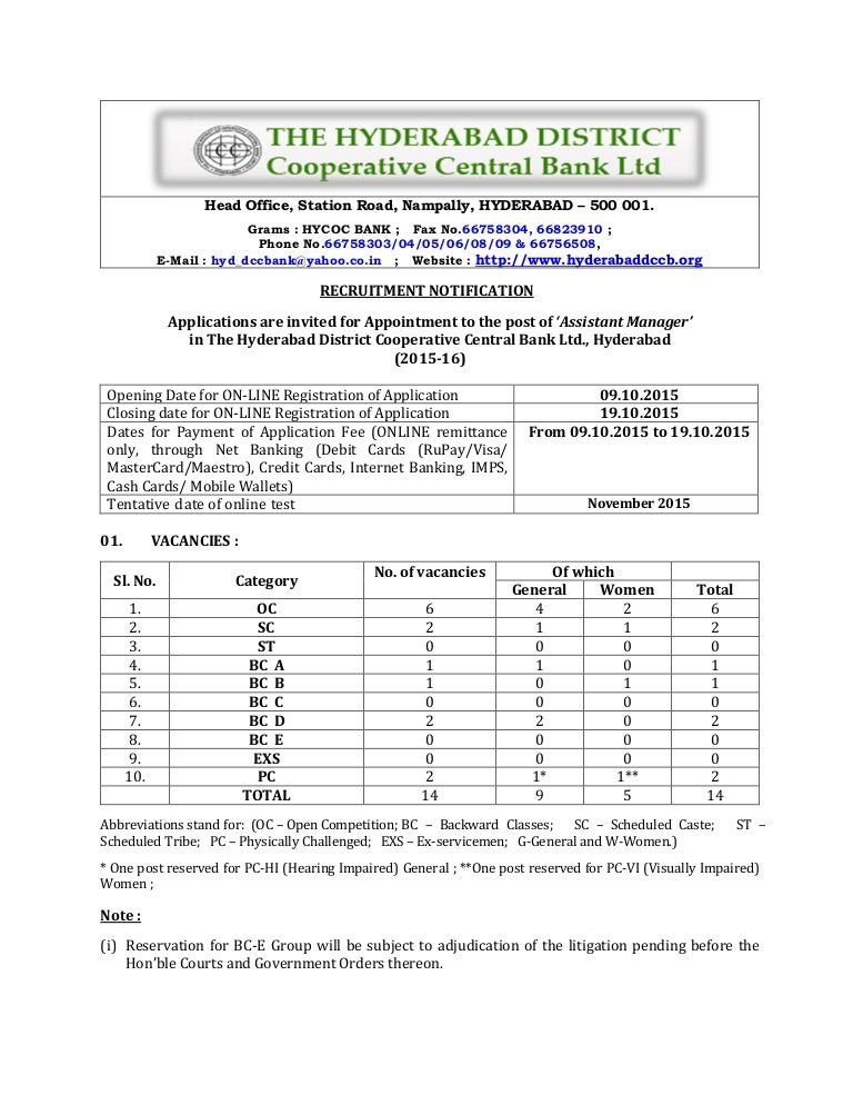 dccb khammam call letter dccb khammam call letter